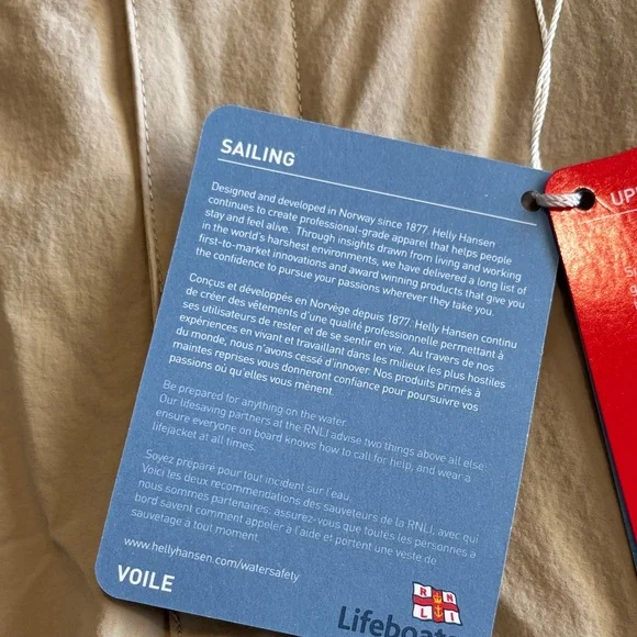 Helly Hansen Women’s Sailing Khaki Siren Shorts - Picture 5 of 7